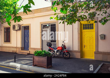 Aserbaidschan, Baku, 20. September, 2019 schönen Gassen der Altstadt Stockfoto