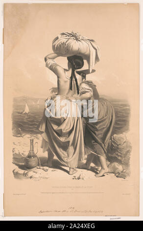 Petites Etudes pour le Genre et la Abbildung, nein. 1. Stockfoto