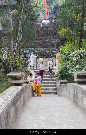 Indonesien Bali September 20, 2019 Gunung Kawi Tempels in Ubud, Stockfoto