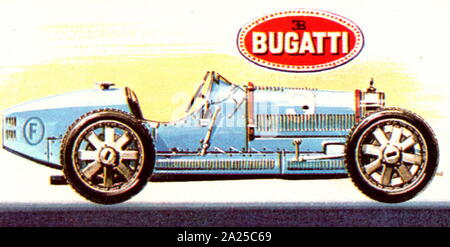 1927 Bugatti Grand Prix Typ 35 B aufgeladenen 2,3 Liter Automobil Stockfoto