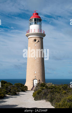 Kangaroo Island, Weg zu Tür von Cape du Couedic Leuchtturms Stockfoto