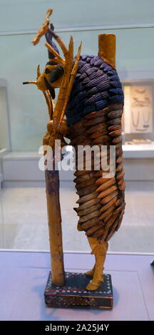 Der Ram in der Hecke; Statuette einer Ziege. III Frühdynastischen Periode; 2600 v. Chr.; in Ur, Irak gefunden Stockfoto