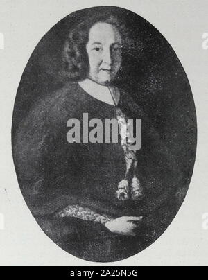 Portrait von Giulio Alberoni (1664-1752) ein Italienischer Kardinal und Staatsmann Stockfoto