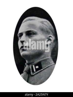 Foto von Prinz Friedrich von Preußen (1911-1966). Stockfoto