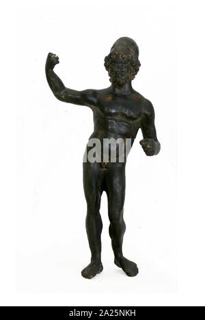 Bronze Figur des Mars der antiken römischen Gott des Krieges Stockfoto