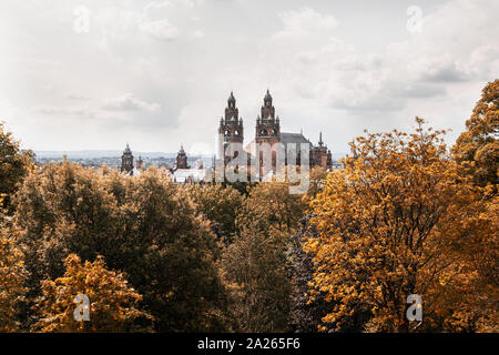 Herbst in Glasgow, Schottland Stockfoto