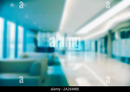 Abstract blur schönen Luxus Krankenhaus und Klinik Innenraum für Hintergrund Stockfoto