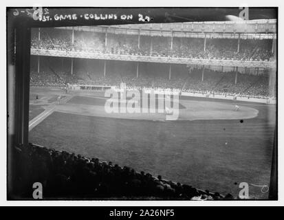 Polo Grounds, 1. Spiel der World Series Stockfoto