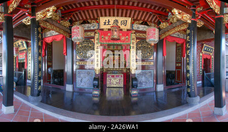 Hock Teik Cheng Sin Tempel, Georgetown, Penang, Malaysia, 2009 Stockfoto