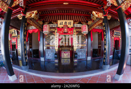 Hock Teik Cheng Sin Tempel, Georgetown, Penang, Malaysia, 2009 Stockfoto