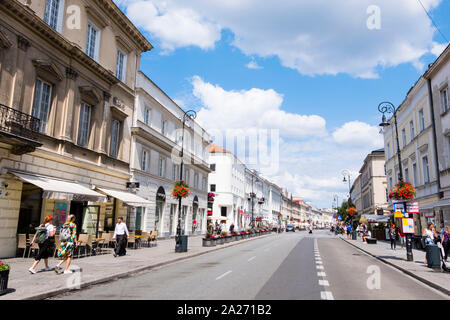 Nowy Swiat, Warschau, Polen Stockfoto