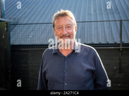 Steven Knight, der Schöpfer der Serie Spitzer Scheuklappen Stockfoto