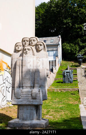 Niedersachsen menininku Namai, Art Center, neue Stadt, Kaunas, Litauen Stockfoto