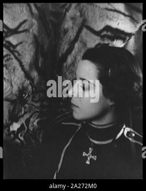 Portrait von Kitty Carlisle, als Prinz in Fledermaus Stockfoto