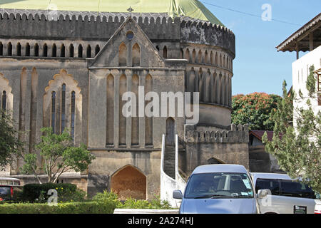 Die Christ Church, eine anglikanische Kathedrale, Stone Town, Sansibar, Unguja Insel, Tansania Stockfoto