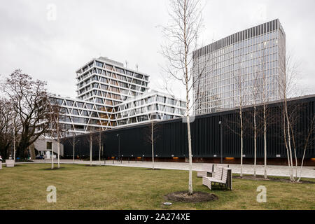 24.01.2018, Berlin, Berlin, Deutschland - 50 Hertz und Tour Total im Europa-City in der Heidestraße in Berlin-Moabit. 00 P D080 180124 CAROEX.JPG [Modell R Stockfoto