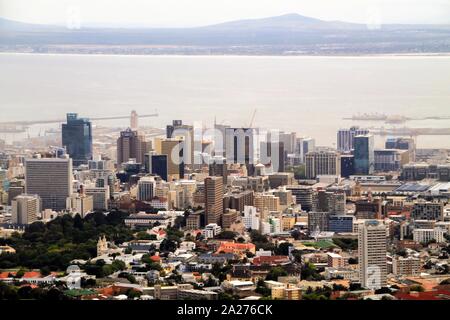 Kapstadt in Perspektivenwechsel von Ihr Browser kann leider keine eingebetteten Frames anzeigen Stockfoto