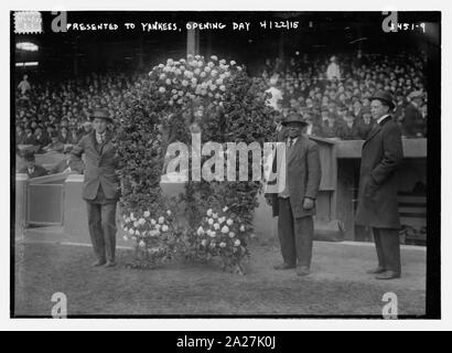 Die Yankees präsentiert, die Tag öffnen, 4/22/15. Stockfoto