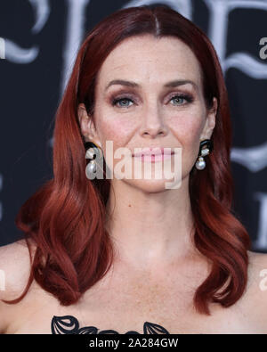 Hollywood, Vereinigte Staaten. 30 Sep, 2019. HOLLYWOOD, LOS ANGELES, Kalifornien, USA - 30. SEPTEMBER: Annie Wersching kommt bei der Weltpremiere von Disney's "aleficent: Herrin des Bösen' am El Capitan Theatre am September 30, 2019 in Hollywood, Los Angeles, Kalifornien, Vereinigte Staaten. (Foto von Xavier Collin/Image Press Agency) Quelle: Bild Presse Agentur/Alamy leben Nachrichten Stockfoto