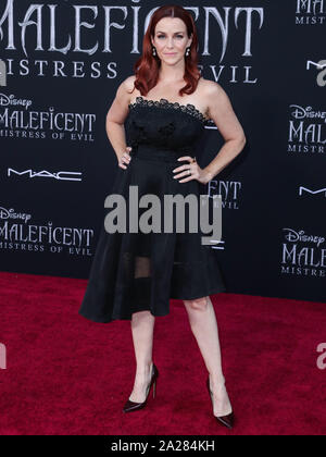 Hollywood, Vereinigte Staaten. 30 Sep, 2019. HOLLYWOOD, LOS ANGELES, Kalifornien, USA - 30. SEPTEMBER: Annie Wersching kommt bei der Weltpremiere von Disney's "aleficent: Herrin des Bösen' am El Capitan Theatre am September 30, 2019 in Hollywood, Los Angeles, Kalifornien, Vereinigte Staaten. (Foto von Xavier Collin/Image Press Agency) Quelle: Bild Presse Agentur/Alamy leben Nachrichten Stockfoto