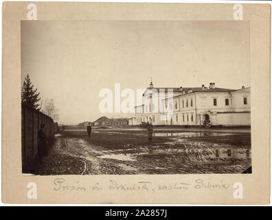 Gefängnis in Irkutsk, Ost-Sibirien Stockfoto