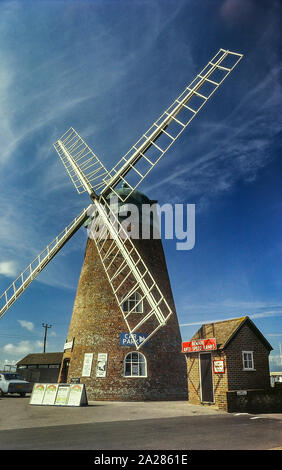 Medmerry Mühle, Selsey, West Sussex, England, UK. Ca. 80er Stockfoto