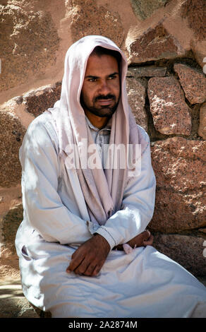 Pilger besuchen Katharinenkloster auf dem Berg Sinai Stockfoto