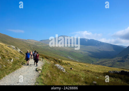 Snowdon, Wales, 2019. Foto von Akira Suemori Stockfoto