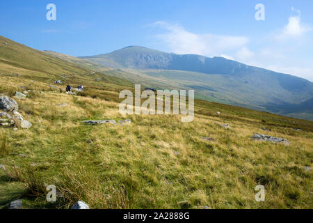 Snowdon, Wales, 2019. Foto von Akira Suemori Stockfoto