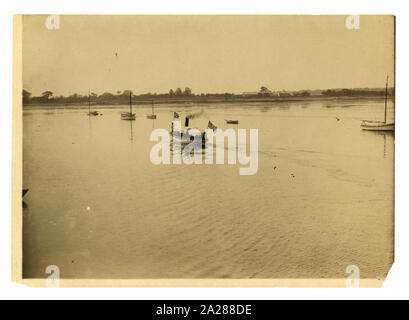 Verfahren zur Friedenskonferenz von Dampf-Start Stockfoto