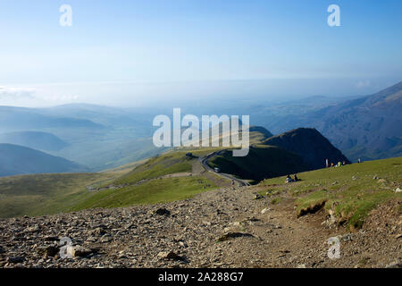 Snowdon, Wales, 2019. Foto von Akira Suemori Stockfoto