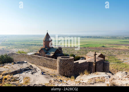 Kloster Khor Virap, Armenien Stockfoto