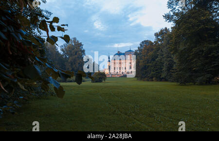 Der Palast im Zentrum von Pszczyna Stockfoto