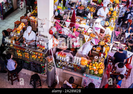 San Camilo Markt, Stadt Arequipa, Peru. Stockfoto