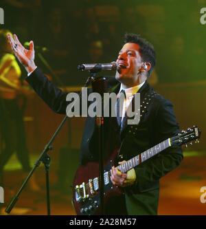 Yahir Othón Parra Durante su Concierto en El Palenque de la Feria de Leon Guanajuato el 16 de Enero del 2014.. (* Foto: TiradorTercero/NortePhoto*) Stockfoto