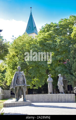 Denkmal des Slowakischen Nationalen in Bratislava. Stockfoto