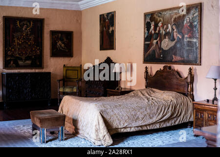 La Casa del Moral (1730), Stadt Arequipa, Peru, Südamerika. Stockfoto