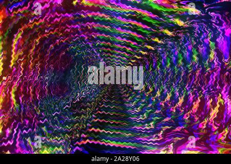 Eine abstrakte psychedelischen Hintergrundbild. Stockfoto