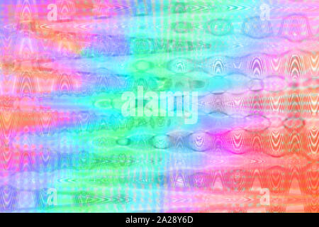 Eine abstrakte psychedelischen Hintergrundbild. Stockfoto