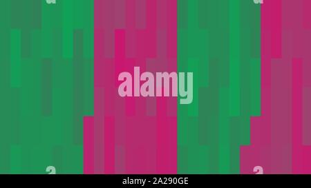 Einfache Rechtecke Hintergrund mit Sea Green, moderate Rosa und antiken fuchsia Farben. Stockfoto