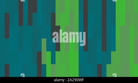 Einfache Rechtecke Hintergrund mit mäßiger Green, Teal Green und dunklen Olivgrün Farben. Stockfoto