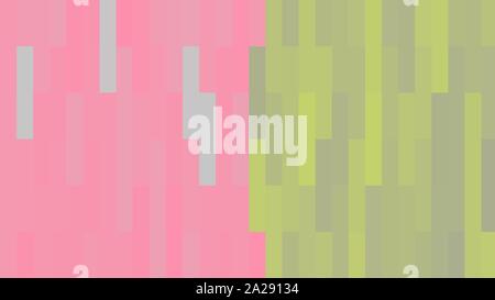 Abstrakte block Hintergrund mit tan, dunkles Khaki und Pastell magenta Farben. Stockfoto