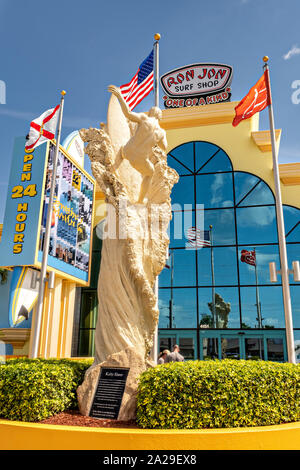 Weltberühmten Ron Jon Surf Shop in Cocoa Beach, Florida. Stockfoto