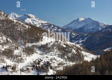 Berge in den Alpen Stockfoto