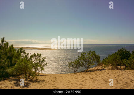 Reisen Frankreich - Dune du Pilat Stockfoto