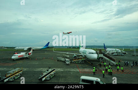 Bandara Flughafen Ngurah Rai, in Denpasar, Bali, Indonesien Stockfoto