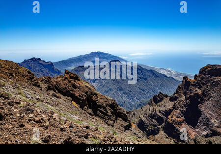 Caldera de Taburiente National Park, La Palma, Kanarische Inseln, Spanien, Europa. Stockfoto