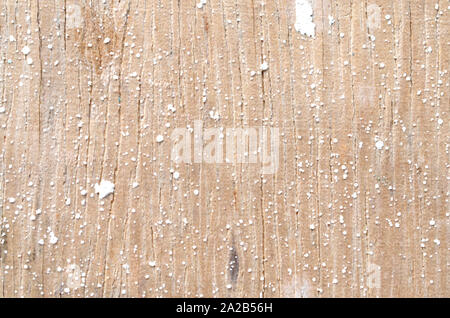 Holz board Wand mit knorrigen Holzbohlen Stockfoto