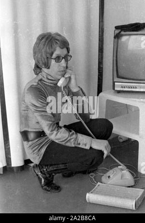 Schneider in seinem Studio. (Standort unbekannt) Stockfoto