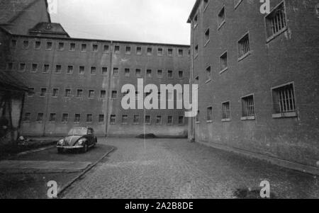 Innenhof des Freiendiez Gefängnis. Stockfoto